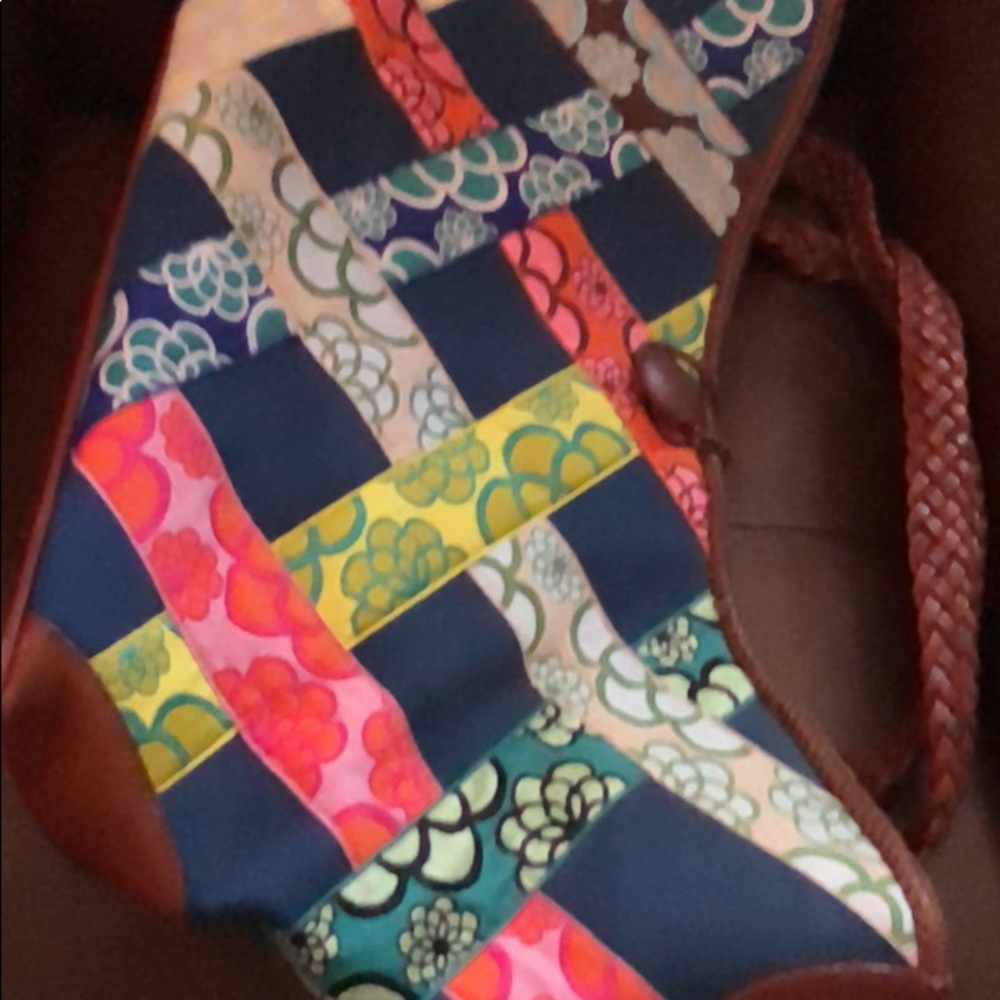 Hadley poller canvas & leather bag